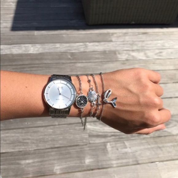 Bohemian Ocean Style Chain Bracelets Set - Picture 2 of 8